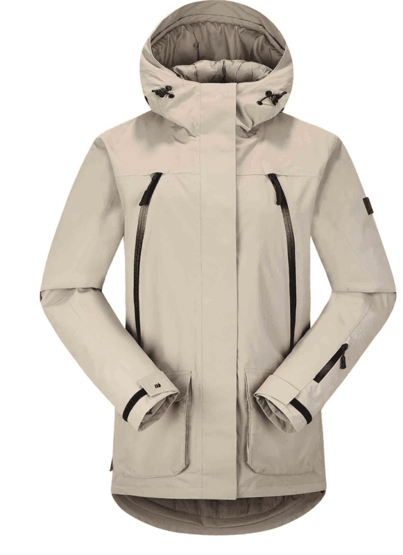 Skogstad Bretinden, jakke 2-lags teknisk jakke, Vintage Khaki