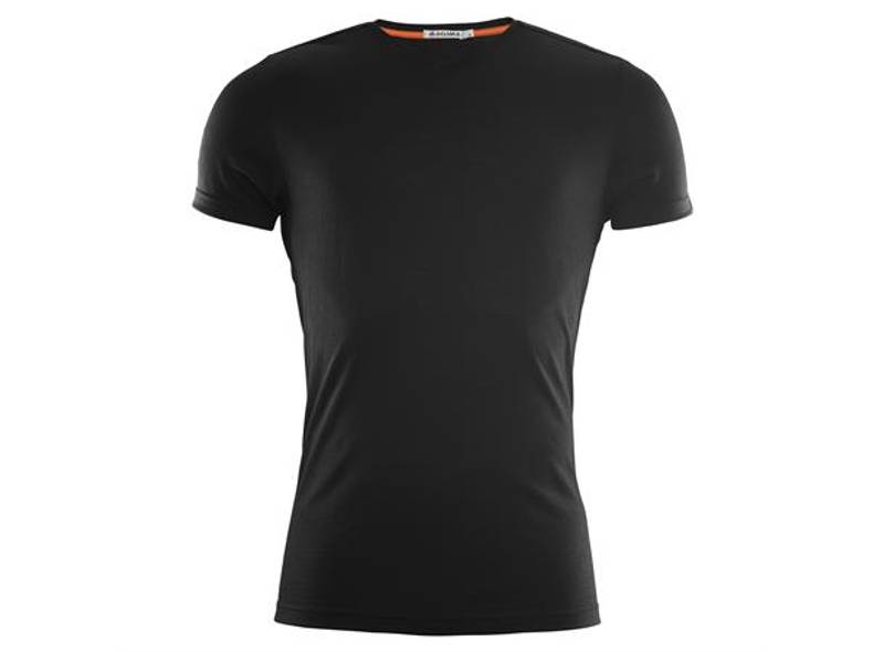 Aclima LightWool t-shirt v-neck M's Sort