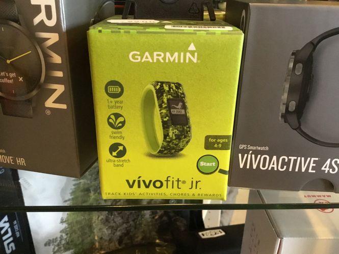Hovedbilde Garmin vivofit jr grønn