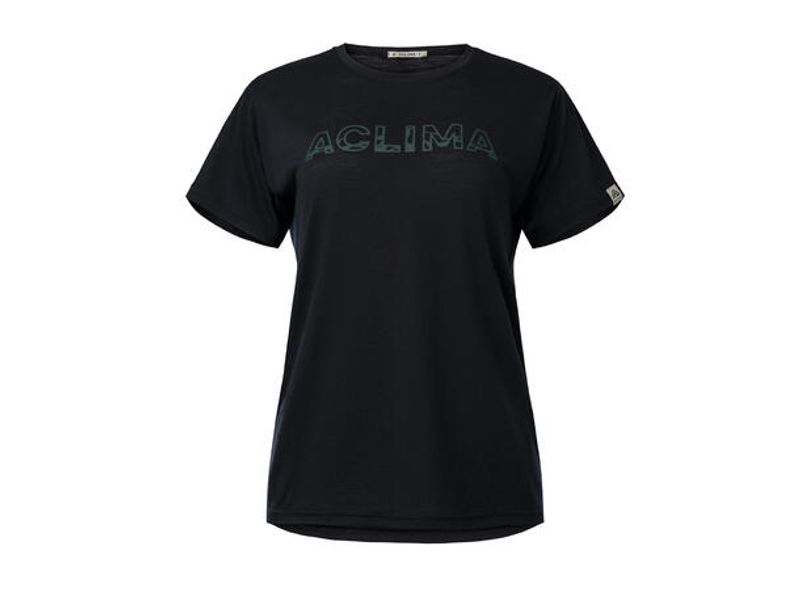 Aclima LightWool 140 classic tee Logo W's sort