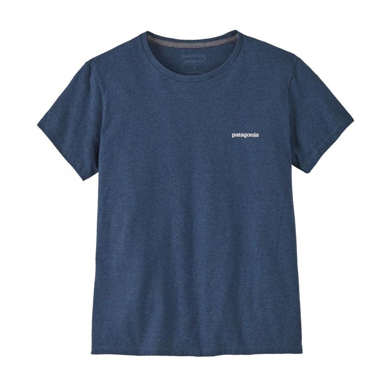 Patagonia W´S P-6 Logo Responsibili-Tee utility blue
