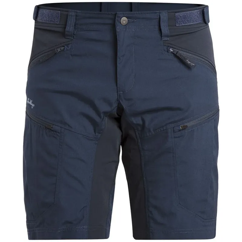 Lundhags Makke II stretch hybrid turshorts Herre light navy