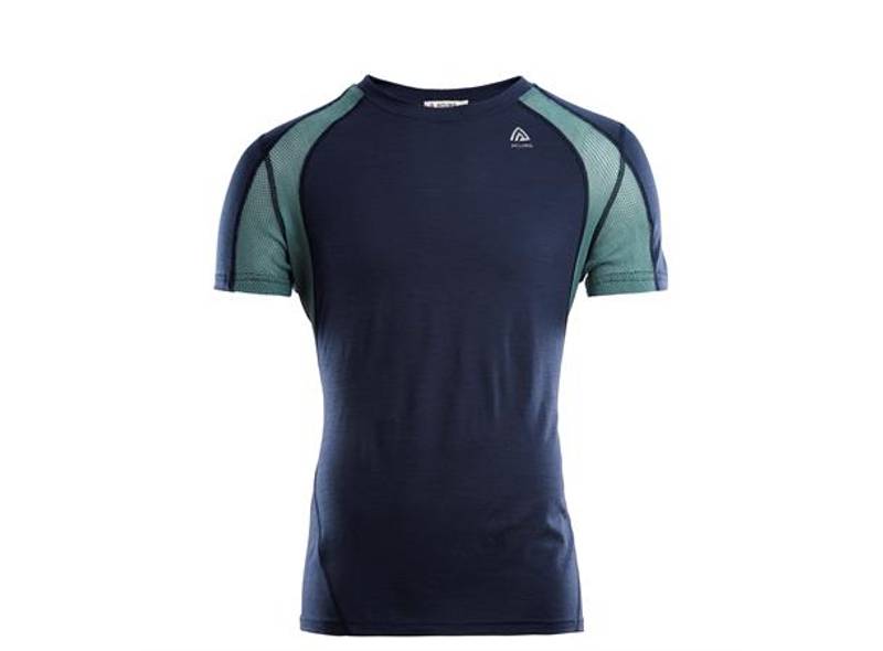 Aclima LightWool sports t-shirt M's Navy blue/ North Atlantic